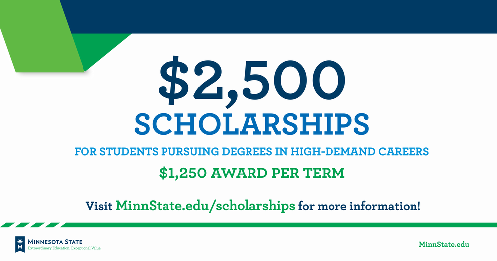 $2,500 workforce development scholarships are available