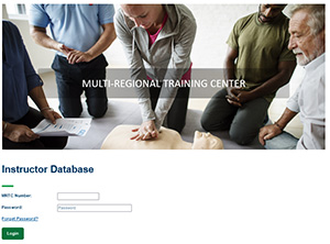 Multi-Regional Training Center Database